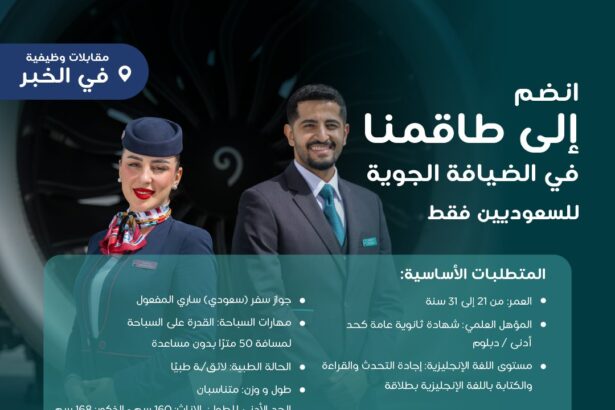 وظائف شاغرة في طيران ناس - انضم إلى طاقم الضيافة الجوية الآن!